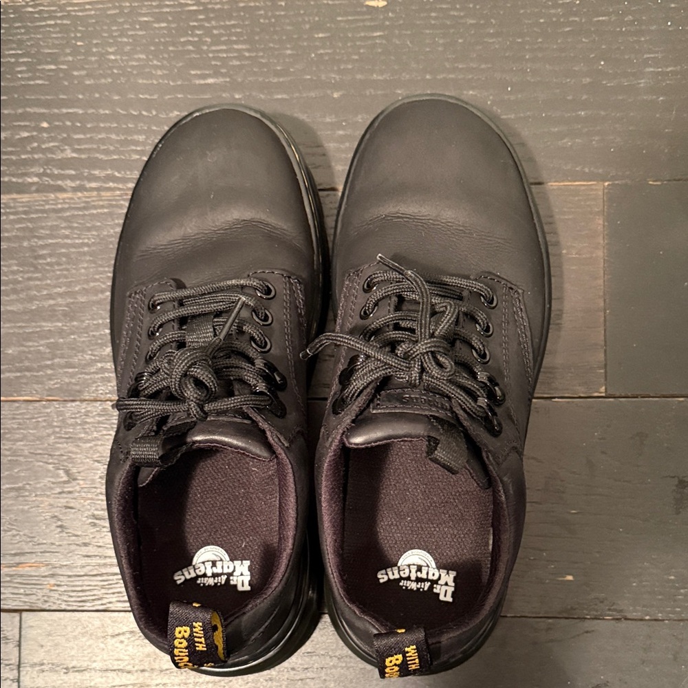 Dr. Martens Black Reeder Leather